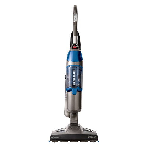 Bissell 1132A Symphony All-in-One Vacuum and Steam Mop (4 Mop Pads Included)