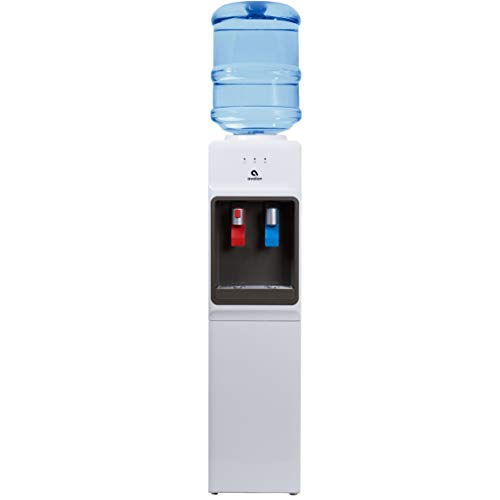 Avalon Top Loading Water Cooler Dispenser - Hot & Cold Water, Child Safety Lock, Innovative Slim Design, Holds 3 or 5 Gallon Bottles - UL/Energy Star Approved