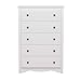 Prepac Monterey 5-Drawer Chest for Bedroom