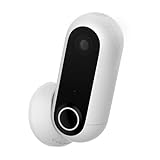 Canary Flex Indoor/Outdoor, Wire-free or Plugged-in, Weatherproof HD Security Camera - White