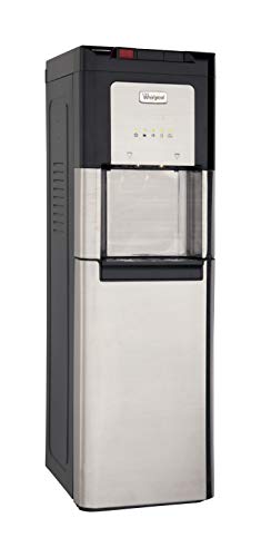 Whirlpool 8LIECH-SC-SSF-P5W Self Cleaning Stainless Bottom Load Water Cooler with LED indicators,40.5in x 12.6in x 15in