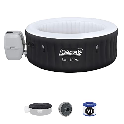 Coleman SaluSpa AirJet 2 to 4 Person Round Inflatable Hot Tub