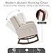 Iroomy Modern Accent Rocking Chair