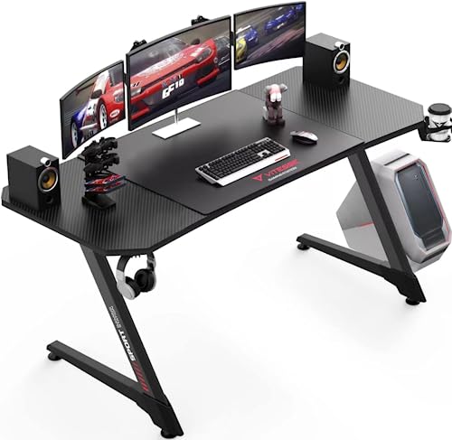 VITESSE Ergonomic Gaming Desk, Z Shaped