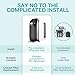 SimPure Y7P-BW UV Countertop Reverse Osmosis Water Filtration Purification System