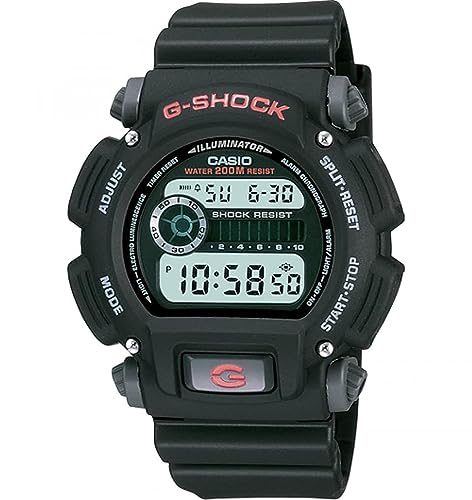 G-shock DW9052-1V Men's Black Resin Sport Watch