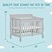 Dream On Me Aden 4-in-1 Convertible Crib