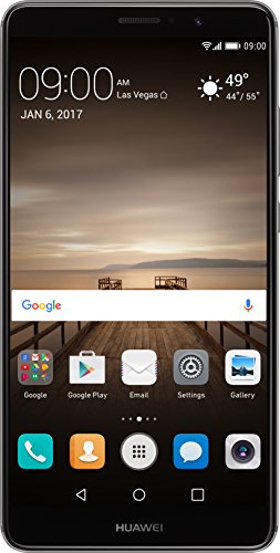 Huawei Mate 9 with Amazon Alexa and Leica Dual Camera - 64GB Unlocked Phone - Space Gray (US Warranty)