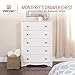 Prepac Monterey 5-Drawer Chest for Bedroom