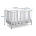 Delta Children Heartland 4-in-1 Convertible Crib