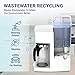 Bluevua RO100ROPOT Reverse Osmosis System Countertop Water Filter