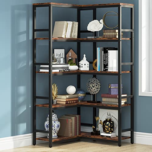 Tribesigns 5 Tier Corner Bookshelf