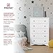 Prepac Monterey 5-Drawer Chest for Bedroom