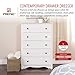 Prepac Monterey 5-Drawer Chest for Bedroom